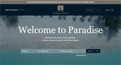 Desktop Screenshot of luxurycaymanvillas.com